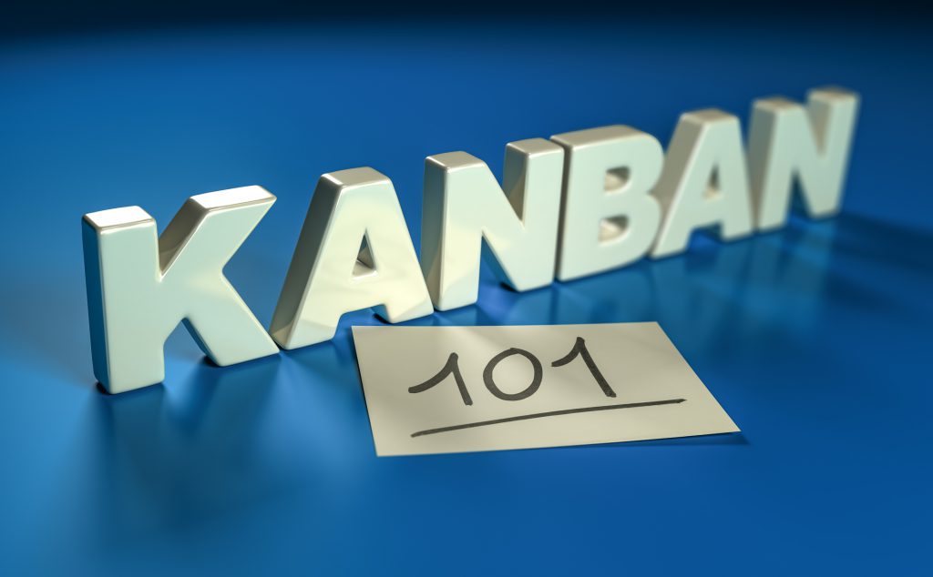 Agile Training Concept, Kanban 101. kanban