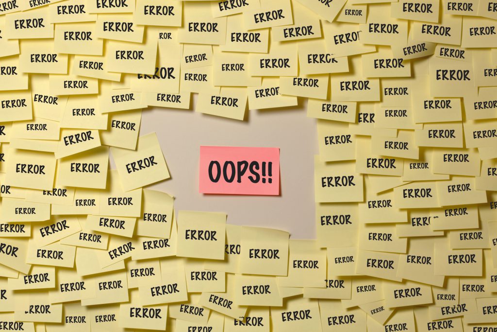 Error and Oops 4 Ways to Prevent e-commerce Returns and Errors