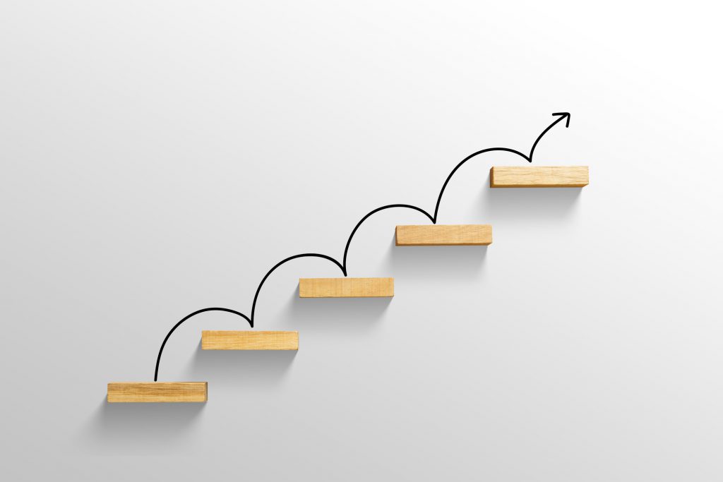 rising arrow on staircase, increasing business rising arrow on staircase, increasing business, ERP(Enterprise Resource Planning) System in Singapore