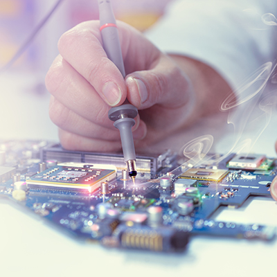 Electronics repair service